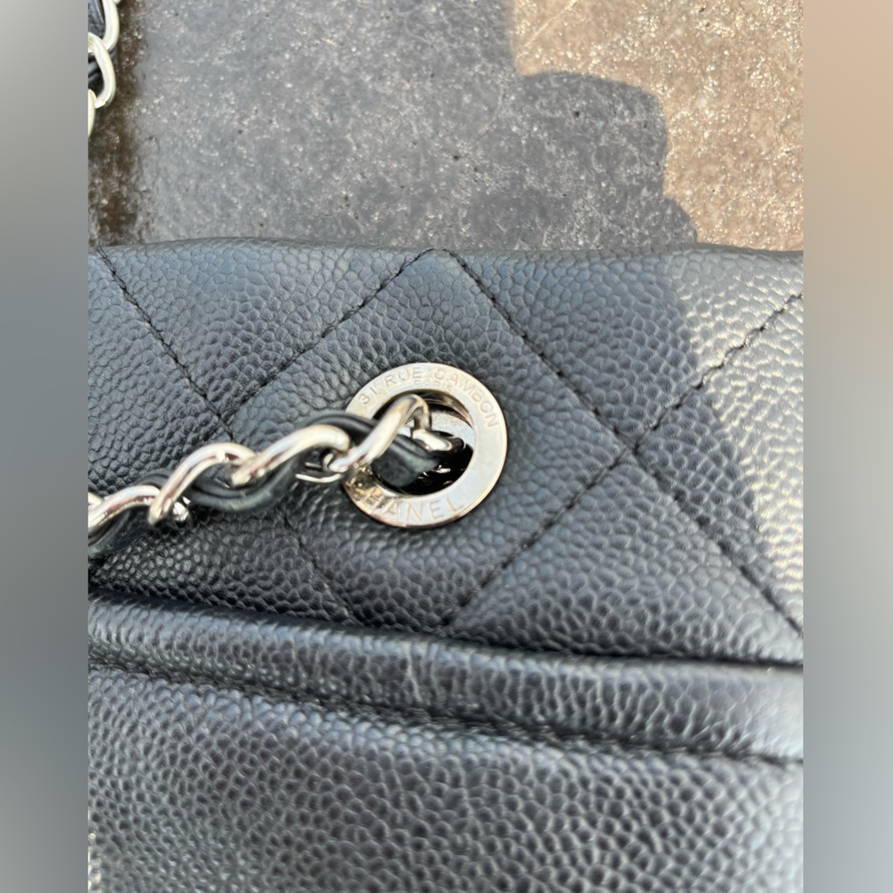 CHANEL Black Quilted Leather Tote with Interlocking CC up for reasonable offers! - Picture 9 of 14